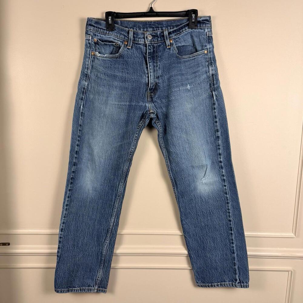 Levi's Men's Vintage Straight Leg Jeans 33x30 Denim Regular Fit Medium Wash